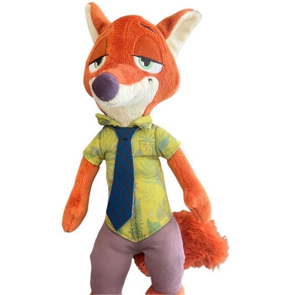 Disney plush toy of Nick Wilde from Disney's Zootopia - Picture 2 of 5